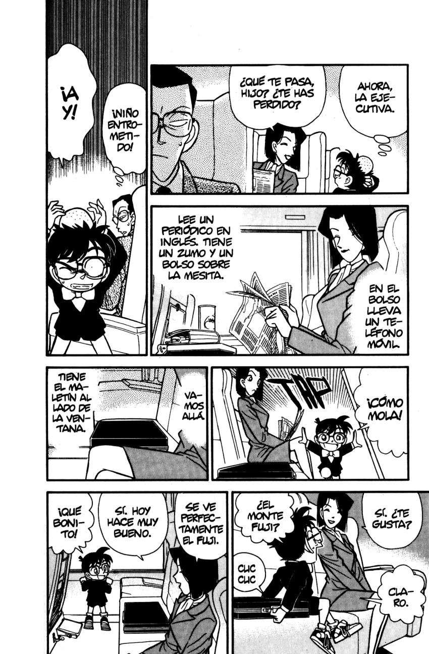 Detective Conan Capitulo 34: Los cuatro de primera clase página 11