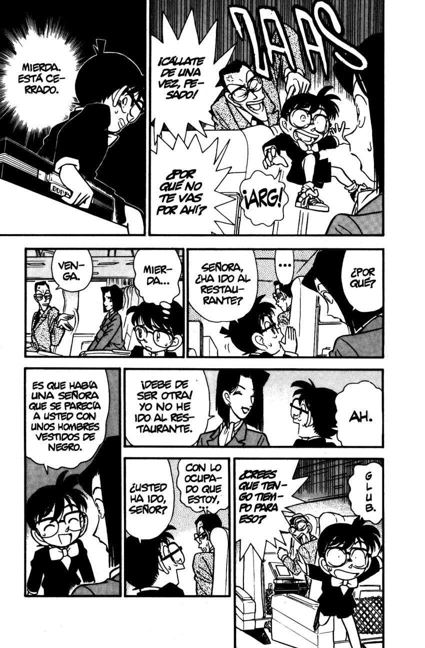 Detective Conan Capitulo 34: Los cuatro de primera clase página 12