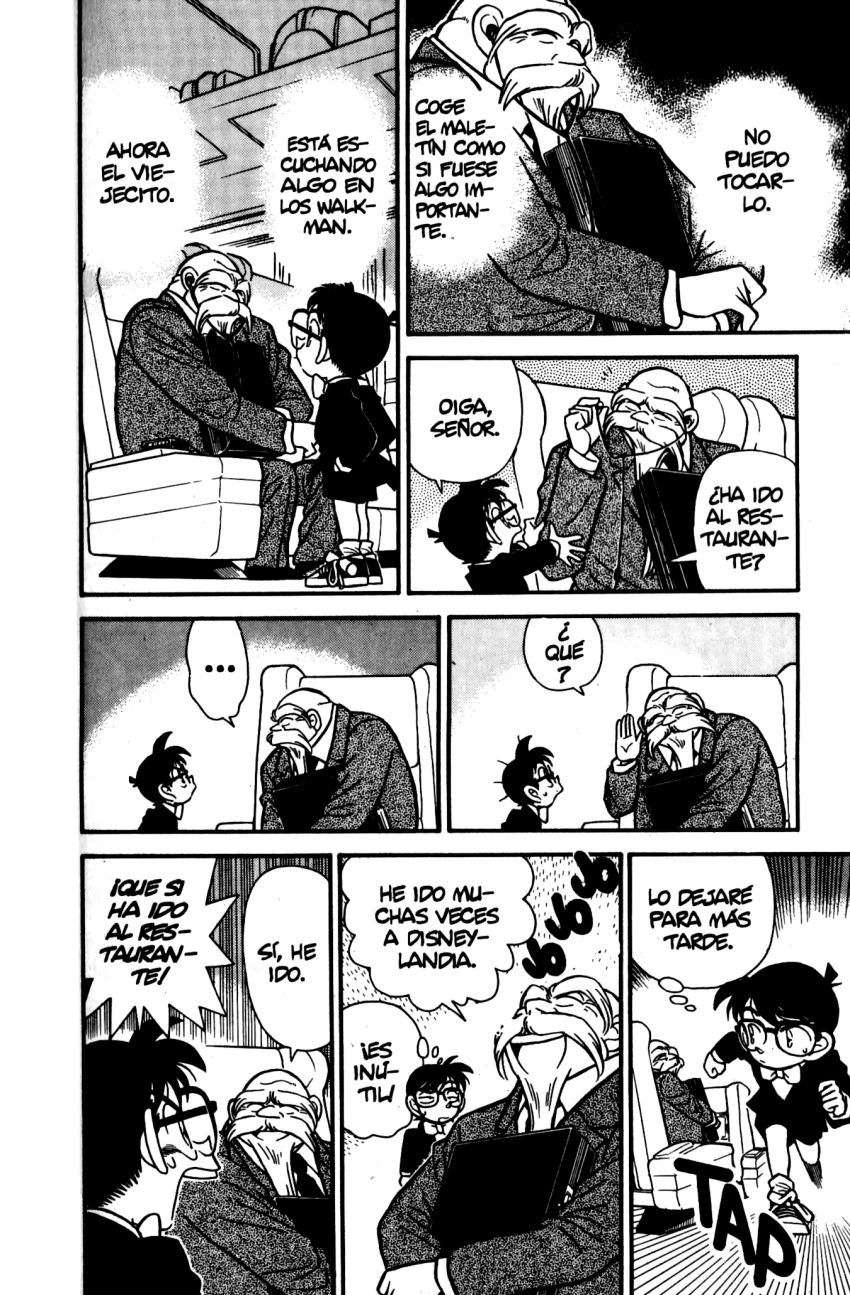 Detective Conan Capitulo 34: Los cuatro de primera clase página 13