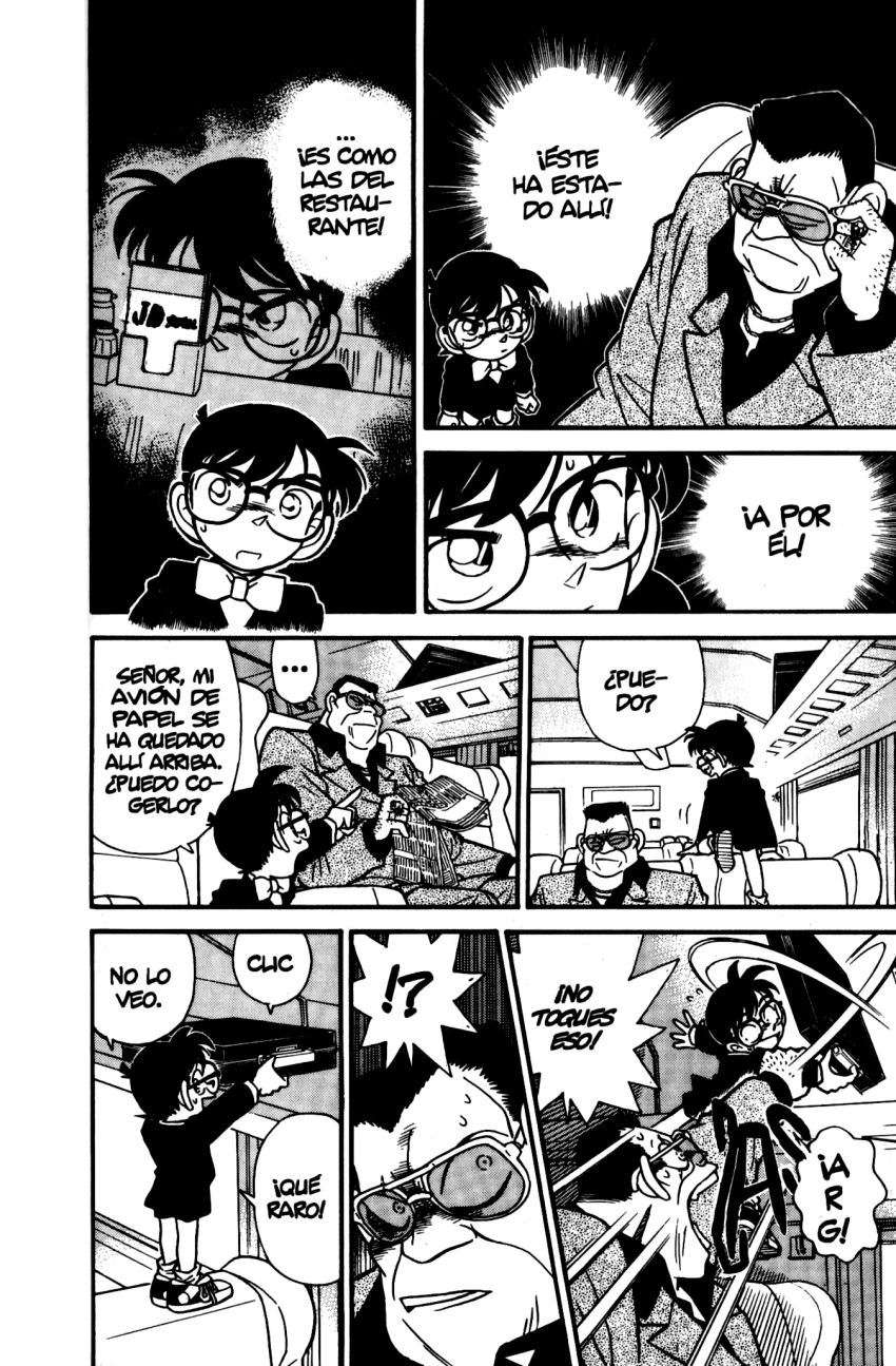 Detective Conan Capitulo 34: Los cuatro de primera clase página 15
