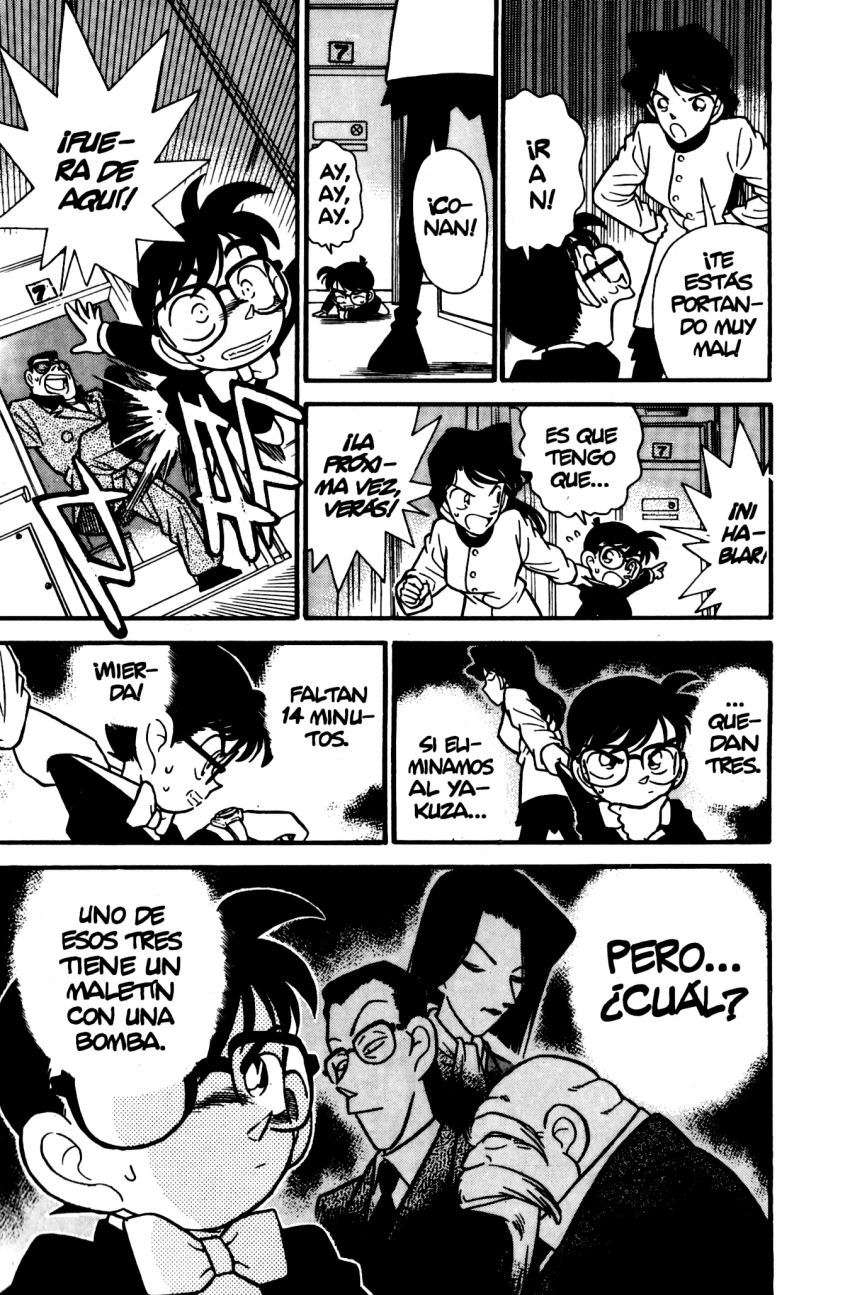 Detective Conan Capitulo 34: Los cuatro de primera clase página 18