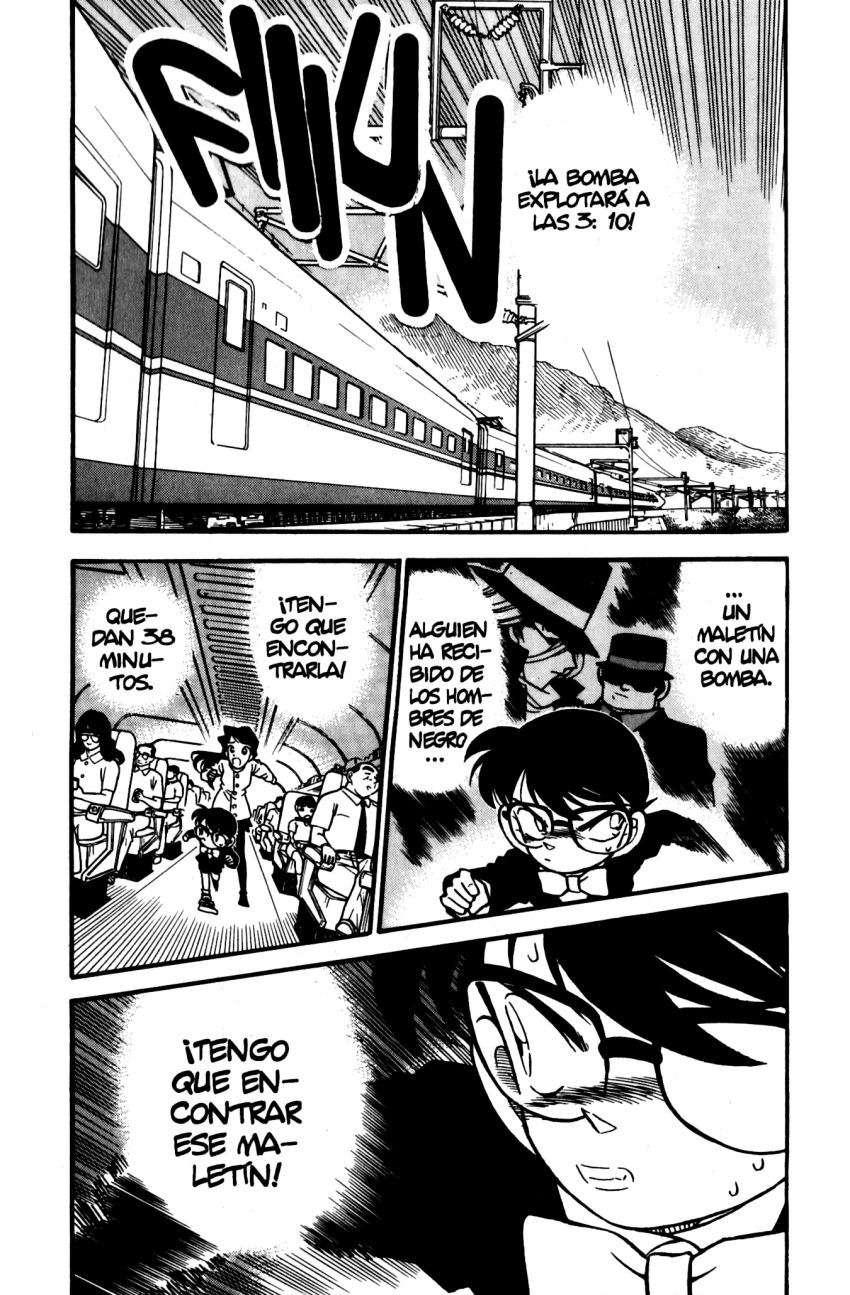 Detective Conan Capitulo 34: Los cuatro de primera clase página 2