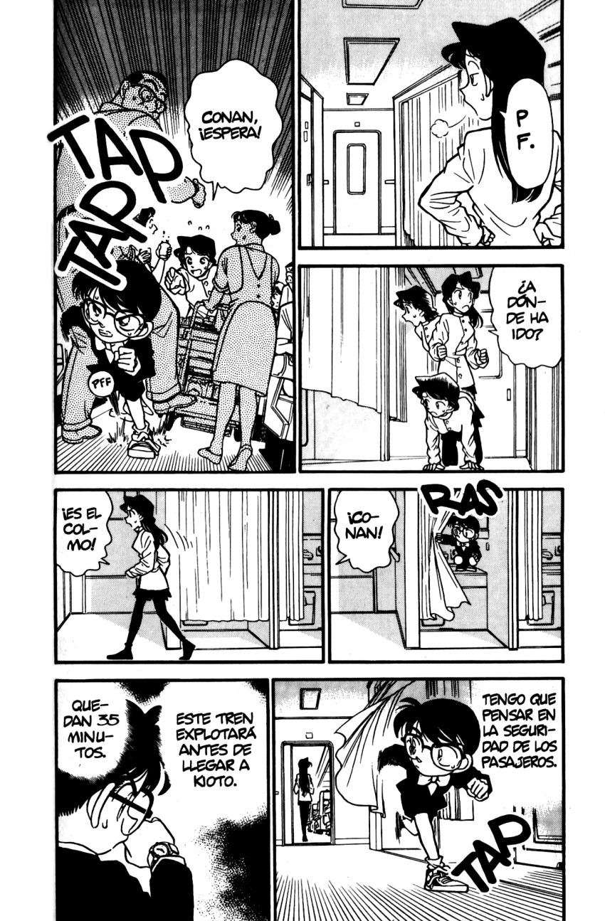 Detective Conan Capitulo 34: Los cuatro de primera clase página 3