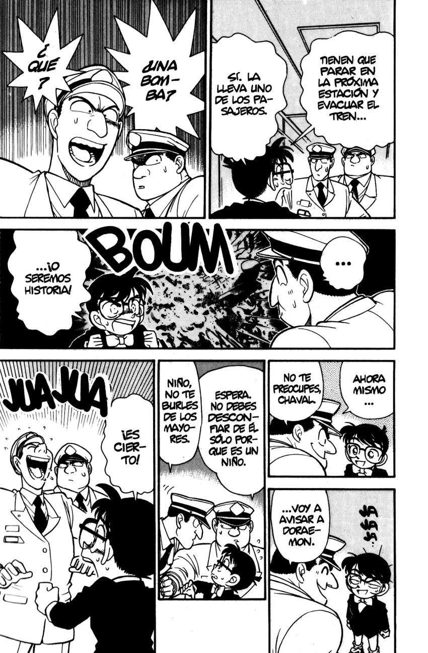 Detective Conan Capitulo 34: Los cuatro de primera clase página 4