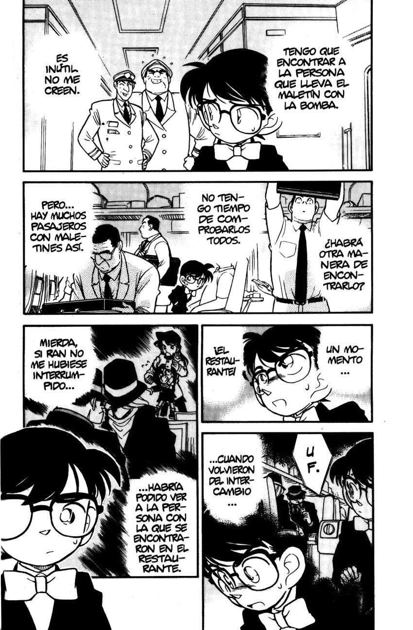 Detective Conan Capitulo 34: Los cuatro de primera clase página 5