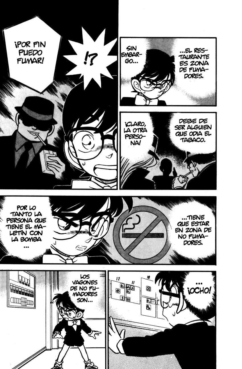 Detective Conan Capitulo 34: Los cuatro de primera clase página 6