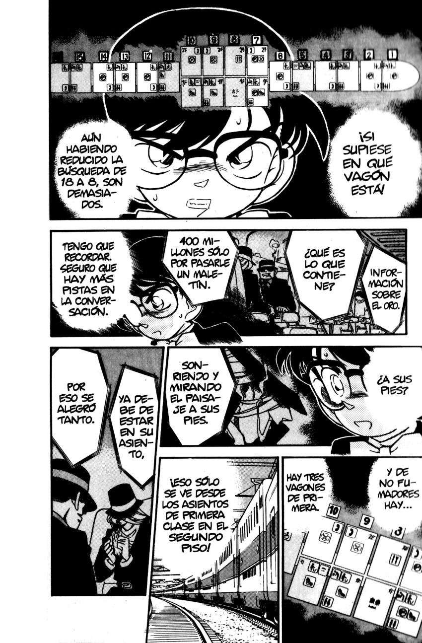Detective Conan Capitulo 34: Los cuatro de primera clase página 7