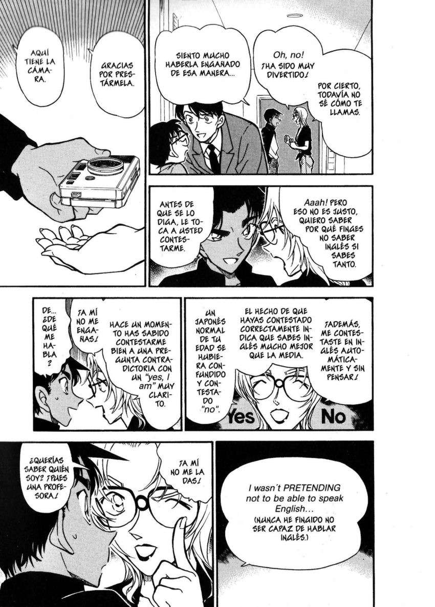Detective Conan Capitulo 343: ¿Quién eres tú? página 14