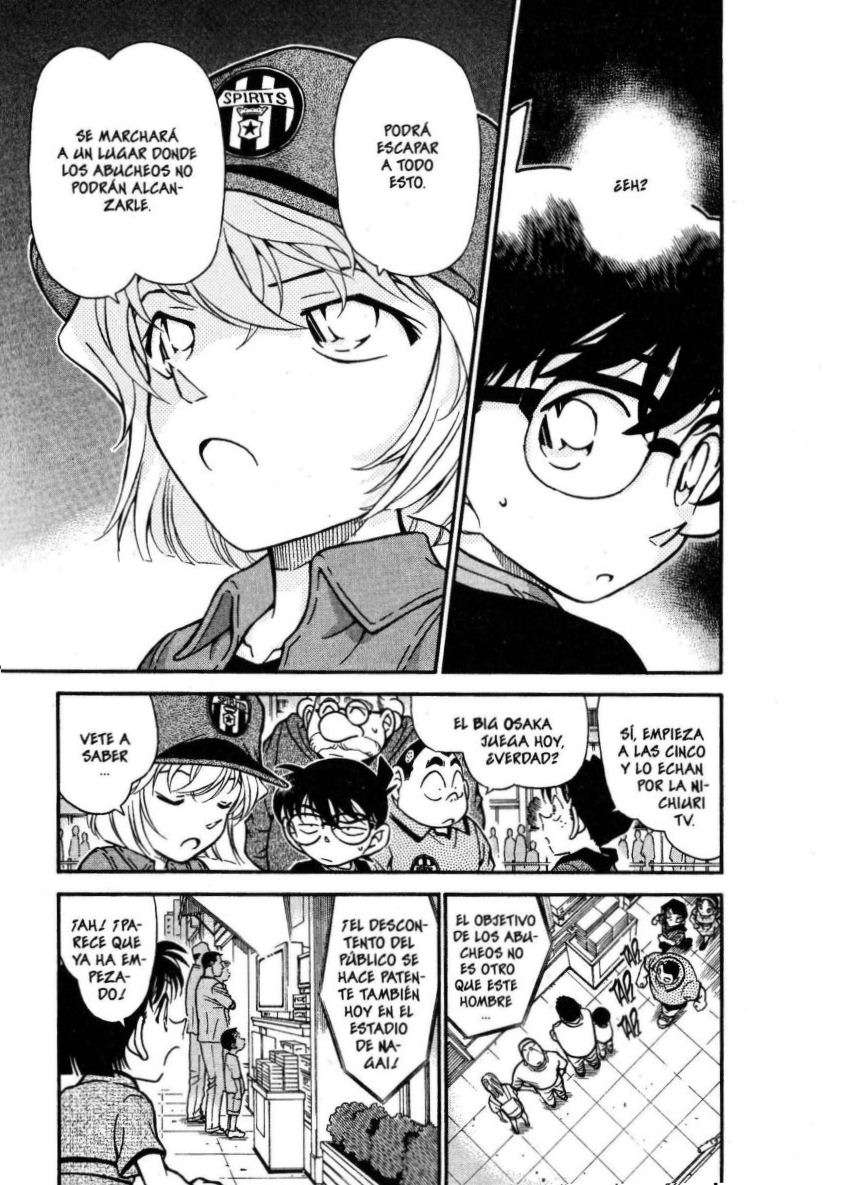 Detective Conan Capitulo 344: Tormenta de abucheos página 6