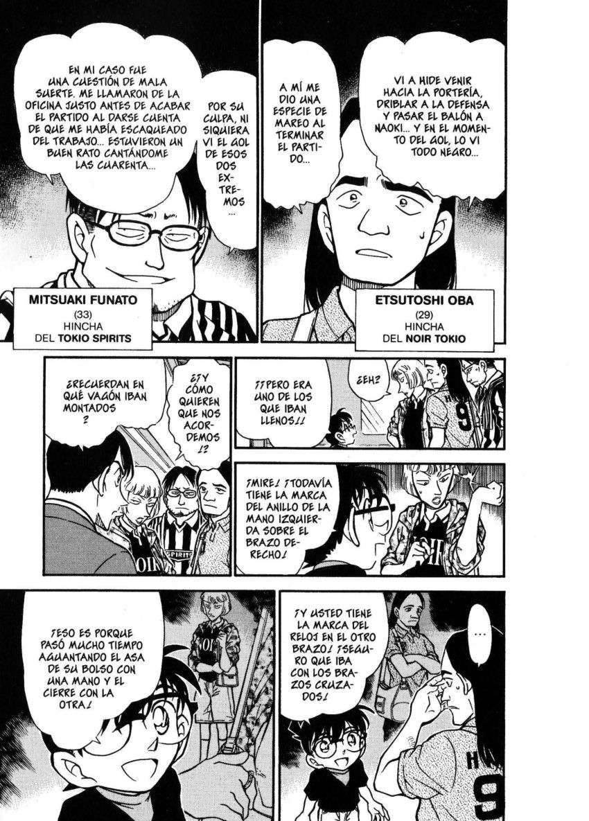 Detective Conan Capitulo 345: Hinchas sospechosos página 10