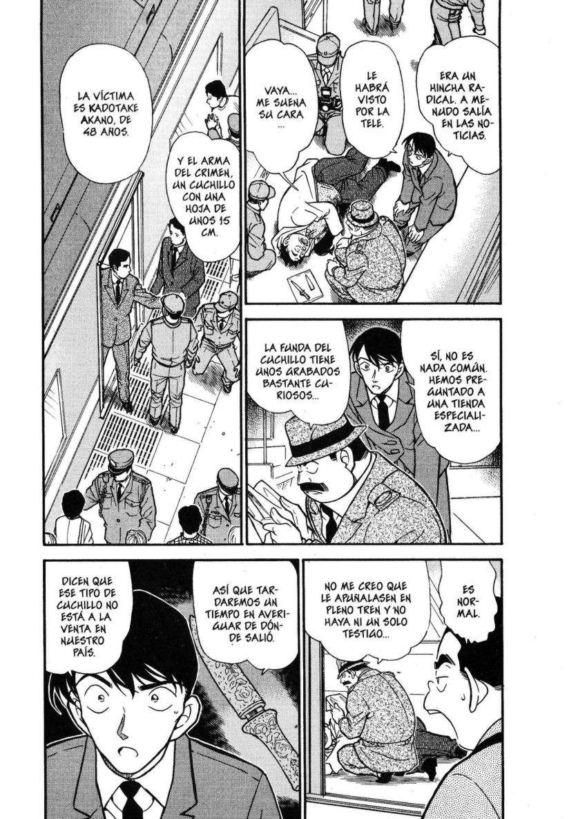 Detective Conan Capitulo 345: Hinchas sospechosos página 4