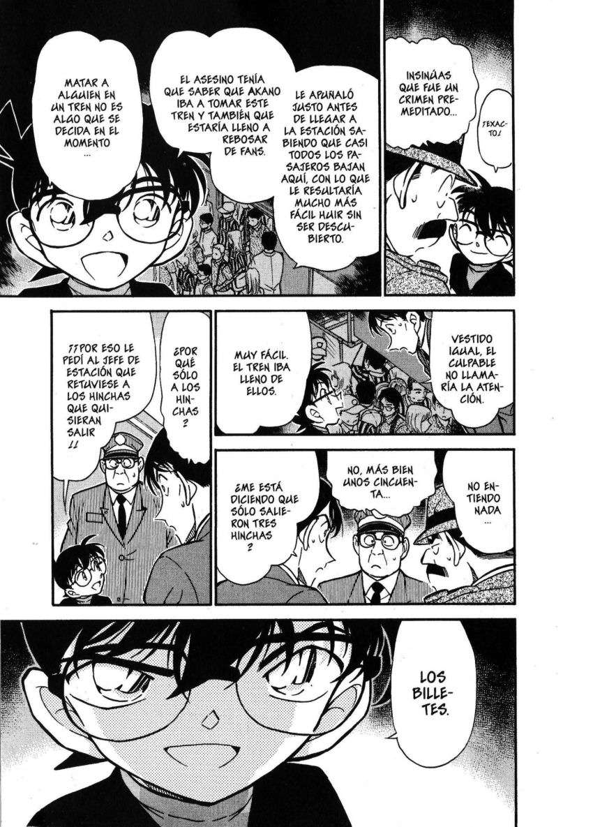 Detective Conan Capitulo 345: Hinchas sospechosos página 6