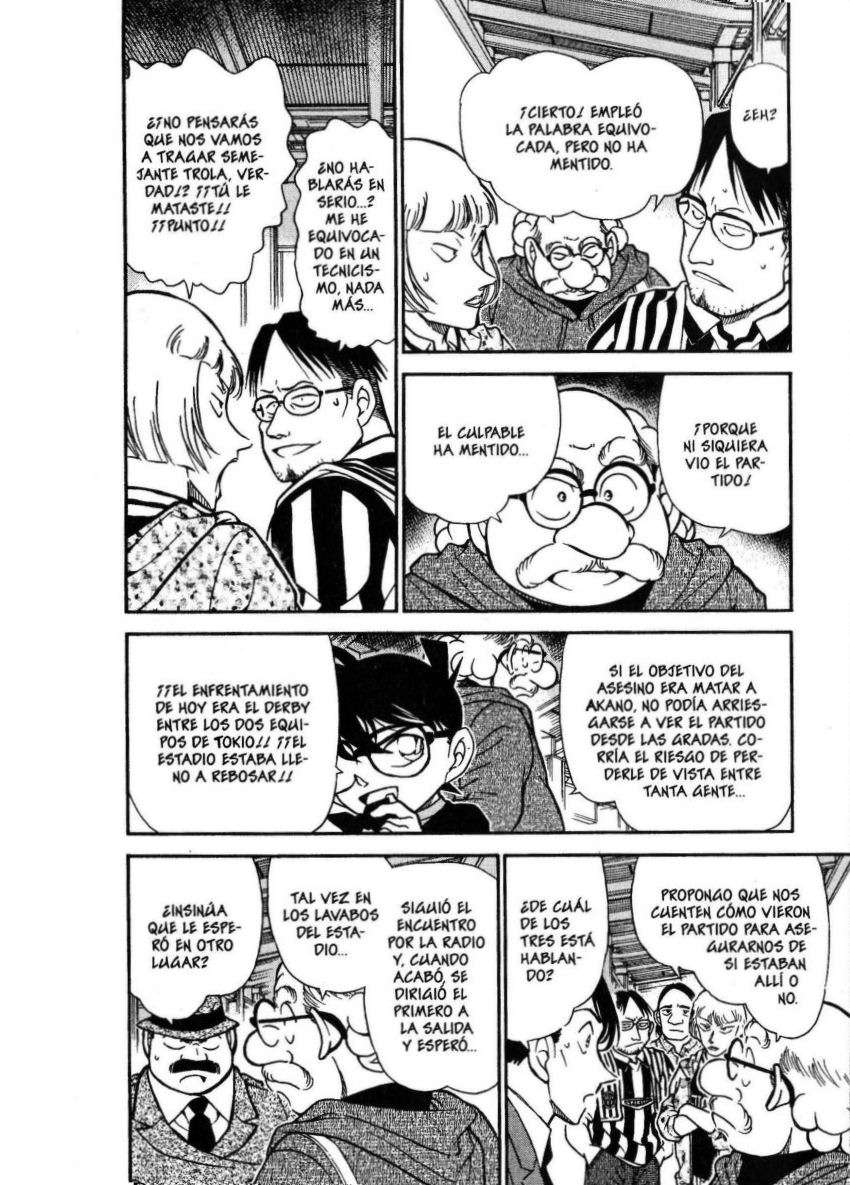 Detective Conan Capitulo 346: El falso hincha página 5