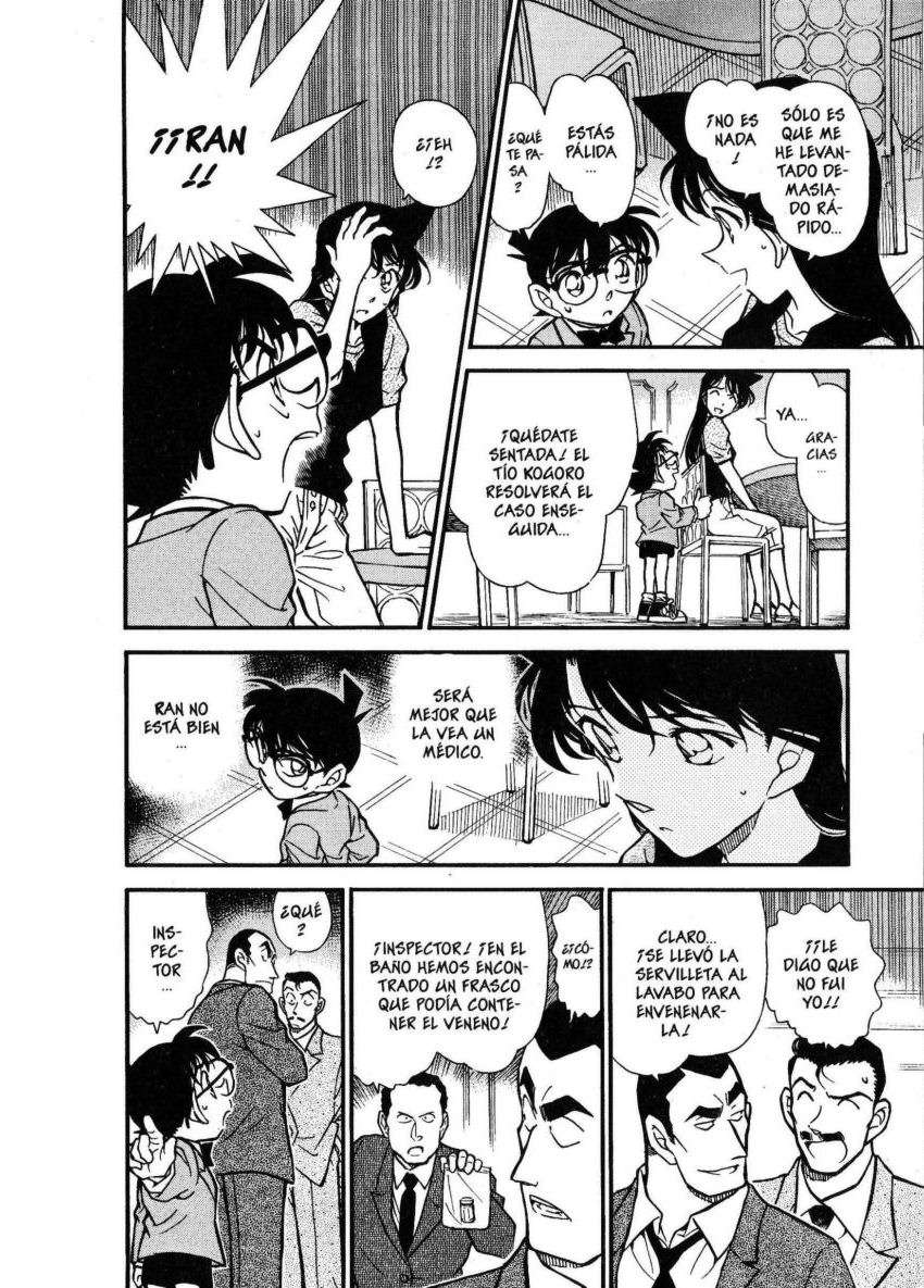 Detective Conan Capitulo 348: La trampa de la servilleta página 11
