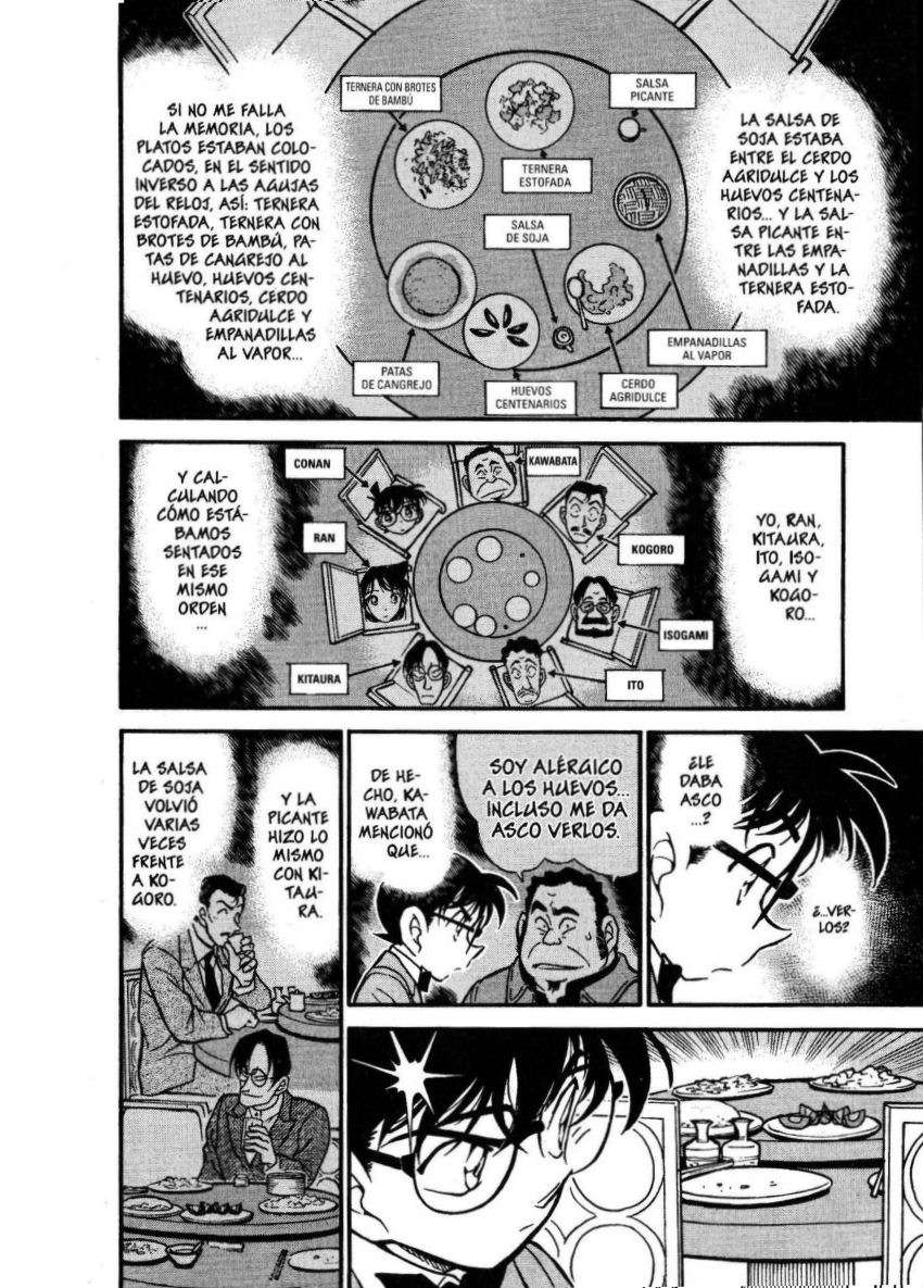 Detective Conan Capitulo 348: La trampa de la servilleta página 13