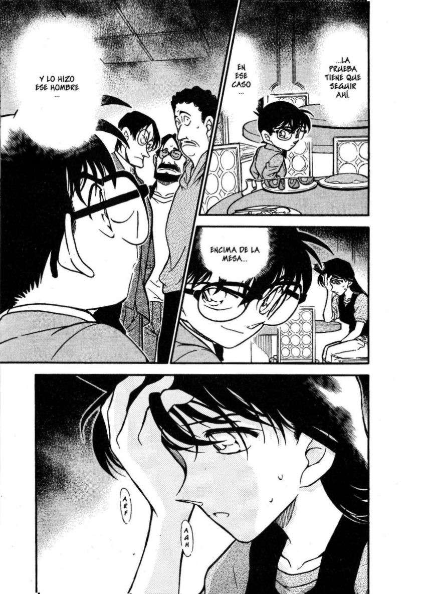Detective Conan Capitulo 348: La trampa de la servilleta página 16
