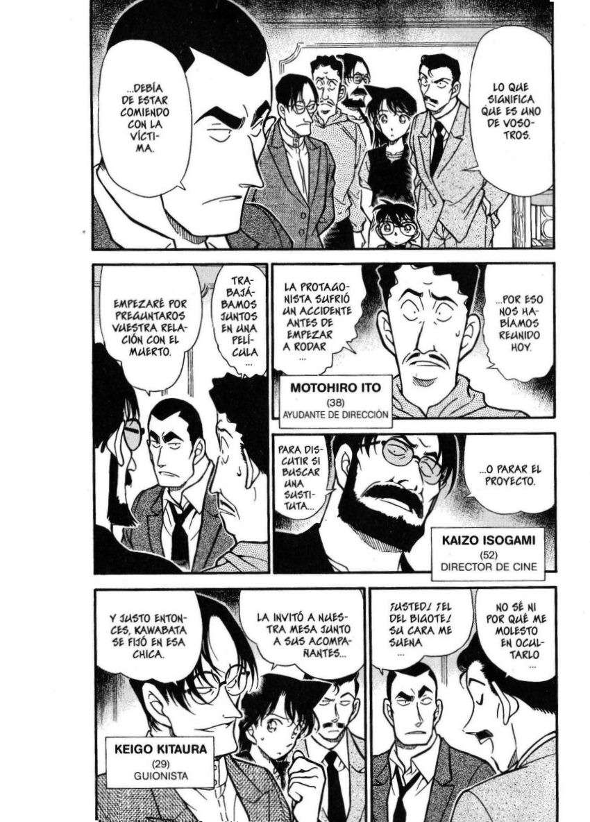 Detective Conan Capitulo 348: La trampa de la servilleta página 3