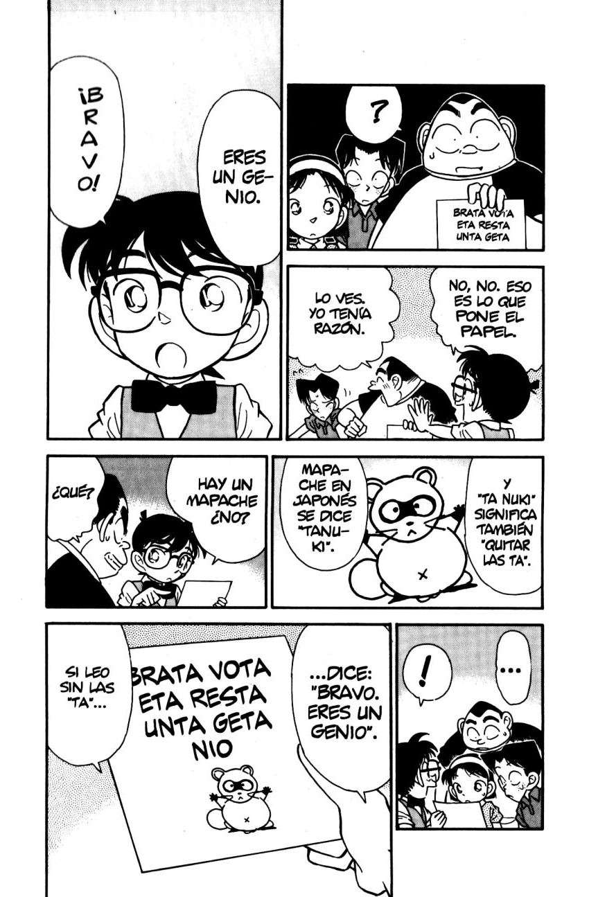 Detective Conan Capitulo 36: El enigma página 4