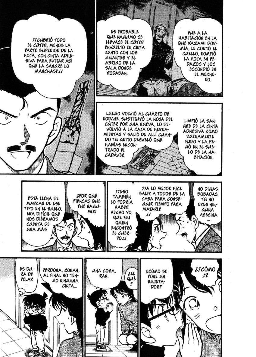 Detective Conan Capitulo 376: La deducción de kogoro 3 página 10