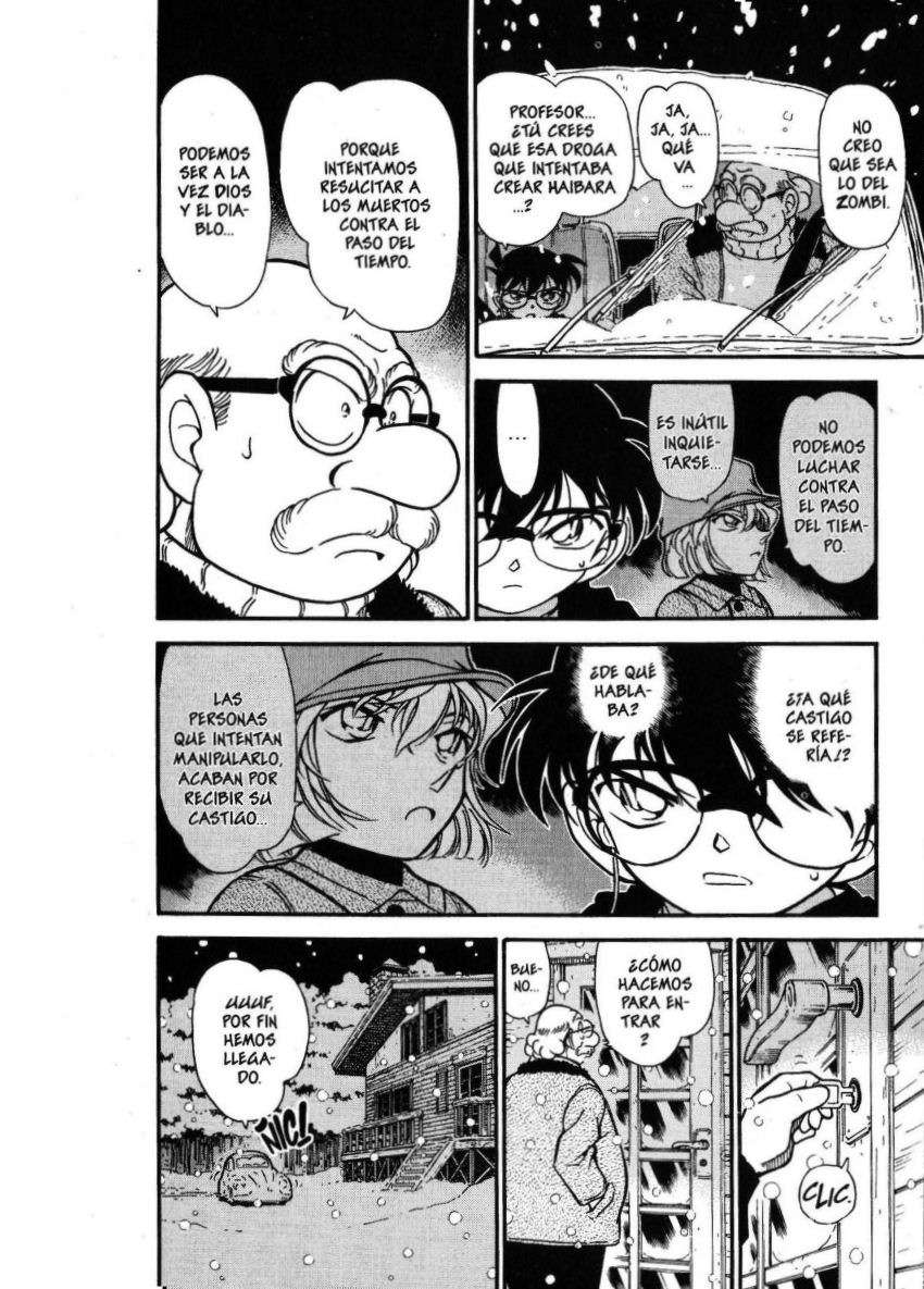 Detective Conan Capitulo 380: Nieve blanca, negra sombra página 14