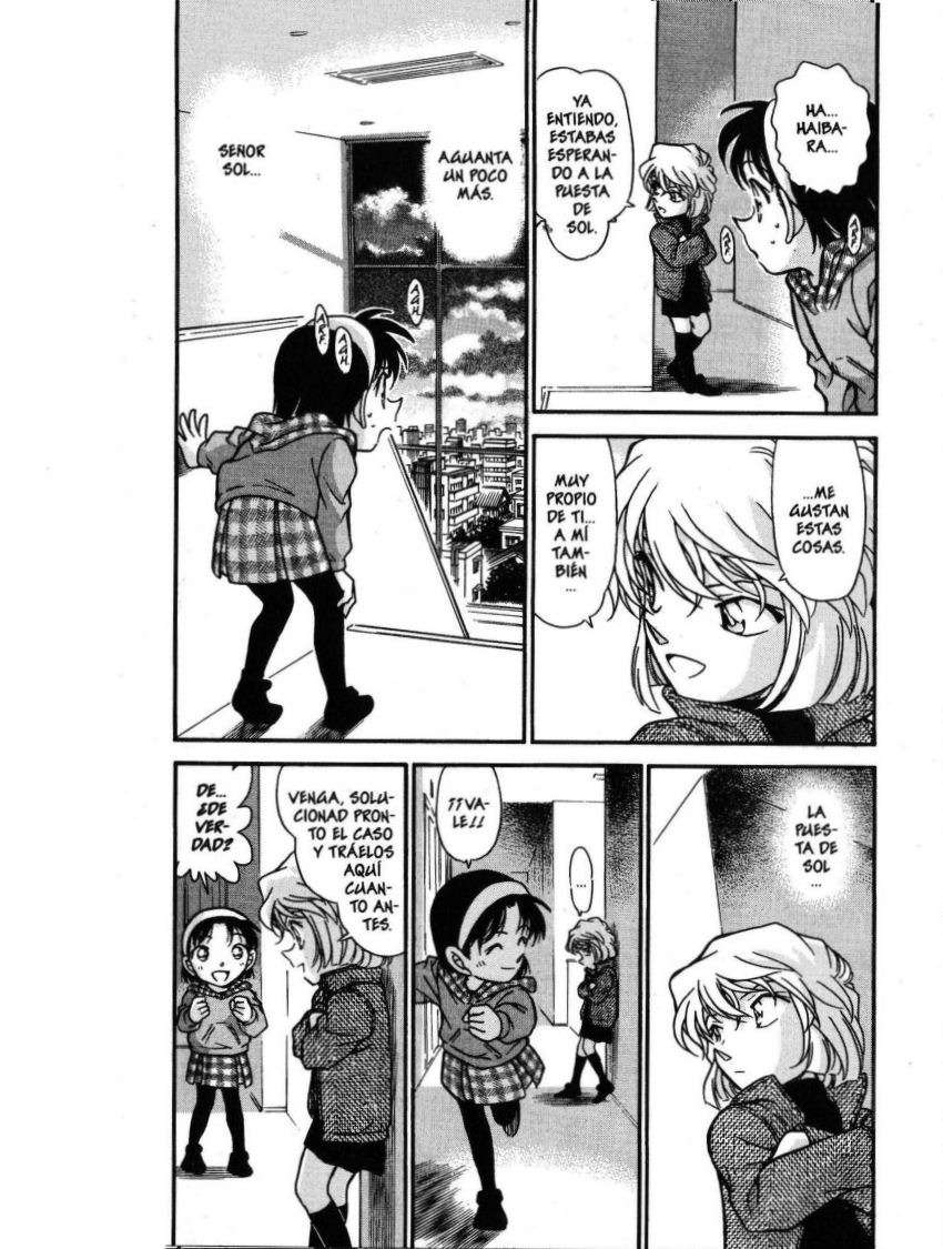 Detective Conan Capitulo 386: La puesta de sol y las escaleras página 3