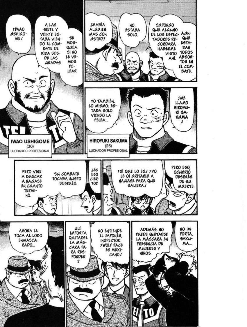 Detective Conan Capitulo 388: La sombra de los lobos página 10