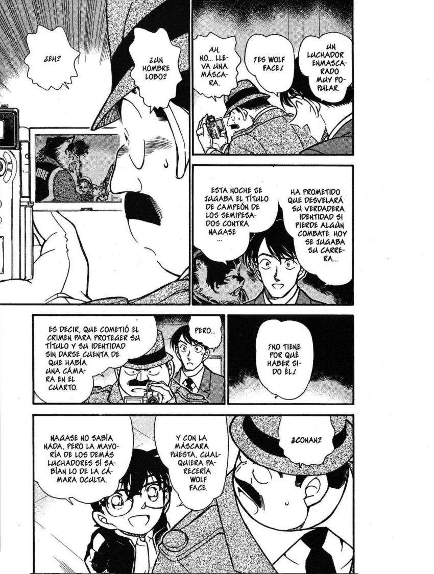 Detective Conan Capitulo 388: La sombra de los lobos página 4