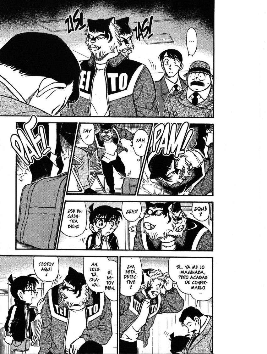 Detective Conan Capitulo 389: El hombre que no pudo ser lobo página 10