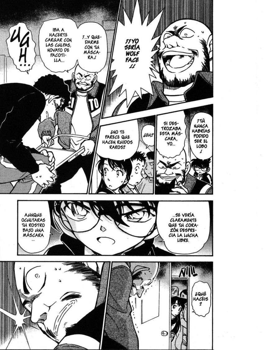 Detective Conan Capitulo 389: El hombre que no pudo ser lobo página 14