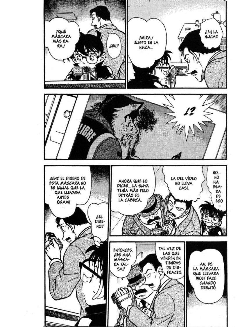 Detective Conan Capitulo 389: El hombre que no pudo ser lobo página 3