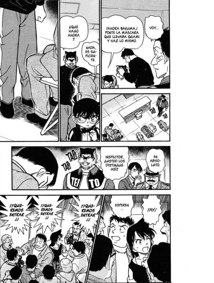 Detective Conan Capitulo 389: El hombre que no pudo ser lobo página 8