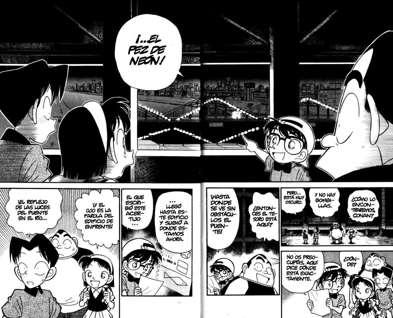 Detective Conan Capitulo 39: El pez de neón página 4