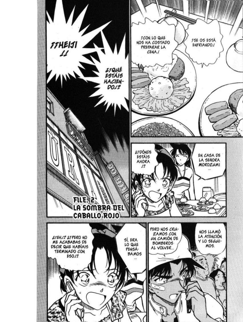 Detective Conan Capitulo 393: La provocación del Caballo Rojo página 19