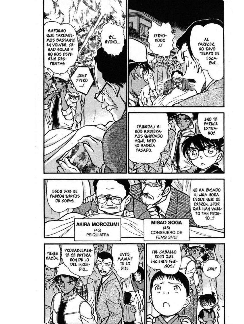 Detective Conan Capitulo 394: La sombra del Caballo Rojo página 2