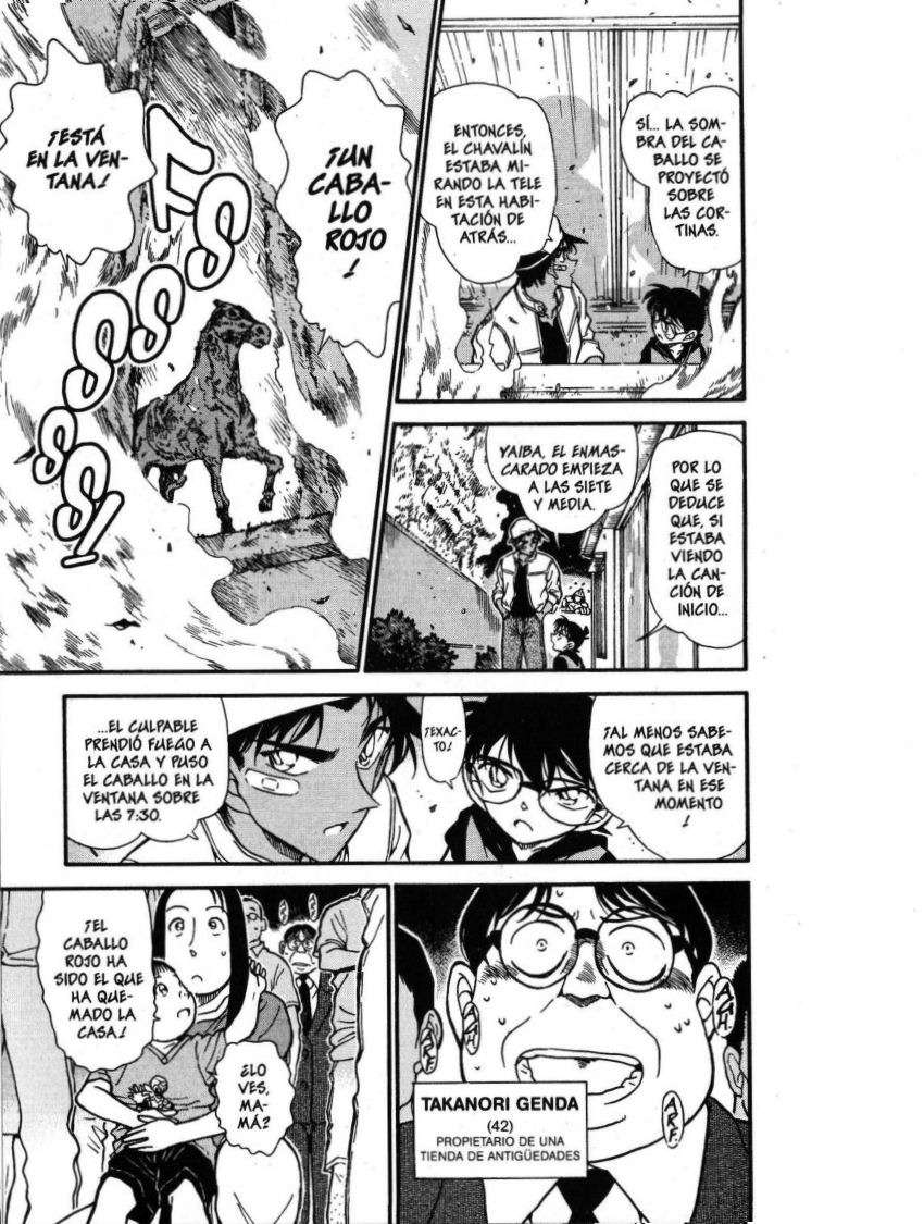 Detective Conan Capitulo 394: La sombra del Caballo Rojo página 5
