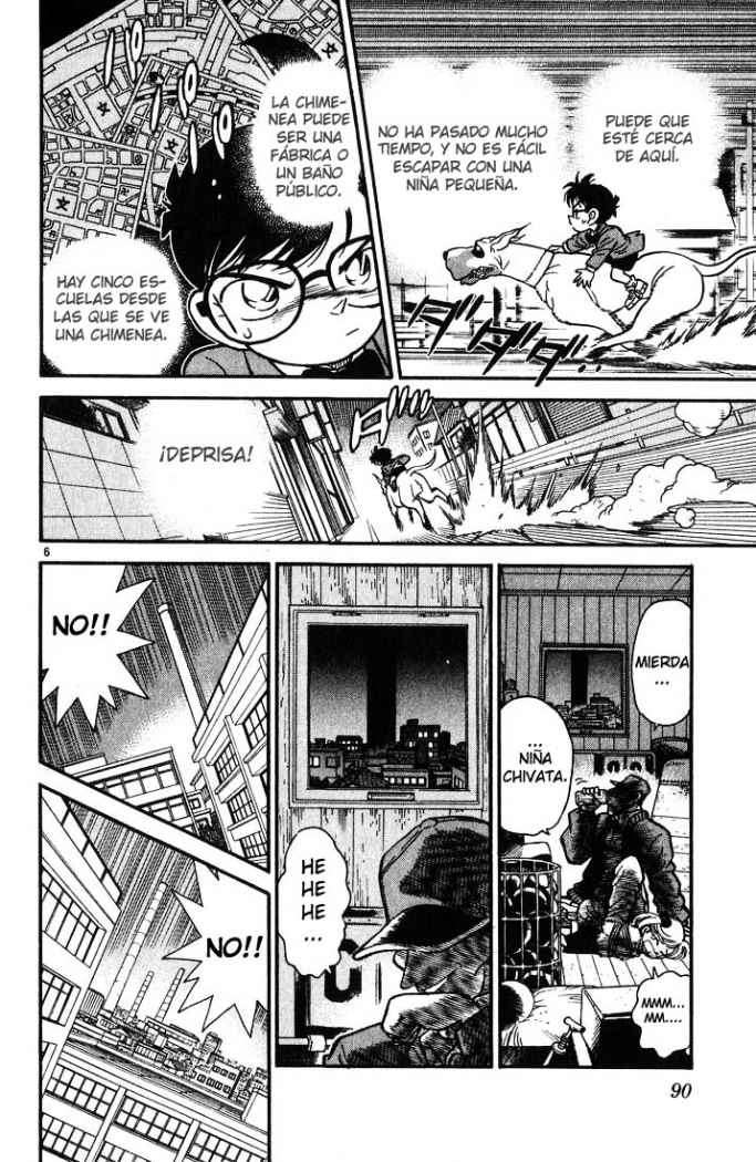 Detective Conan Capitulo 4: La sexta chimenea página 7