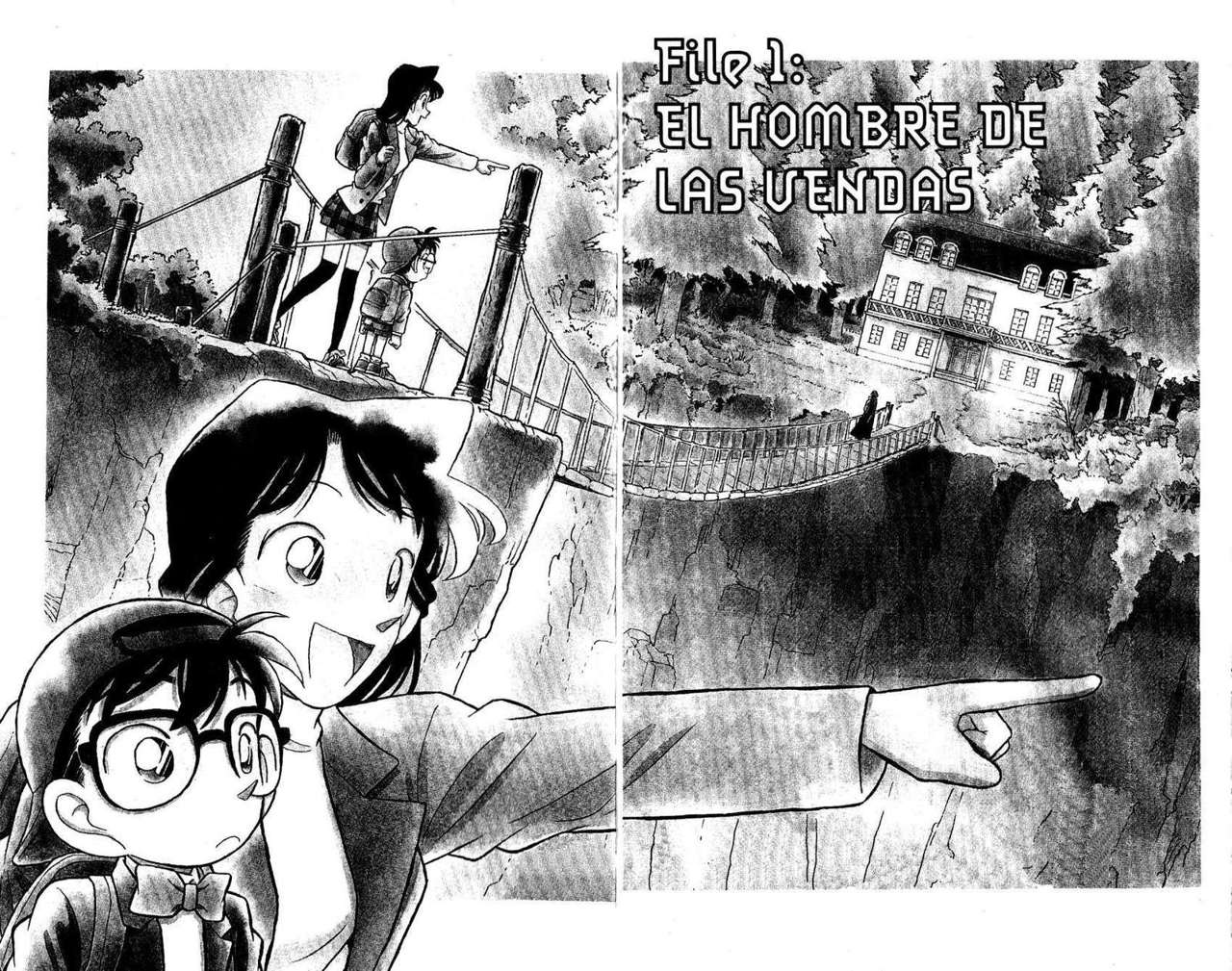 Detective Conan Capitulo 40: El hombre de las vendas página 2