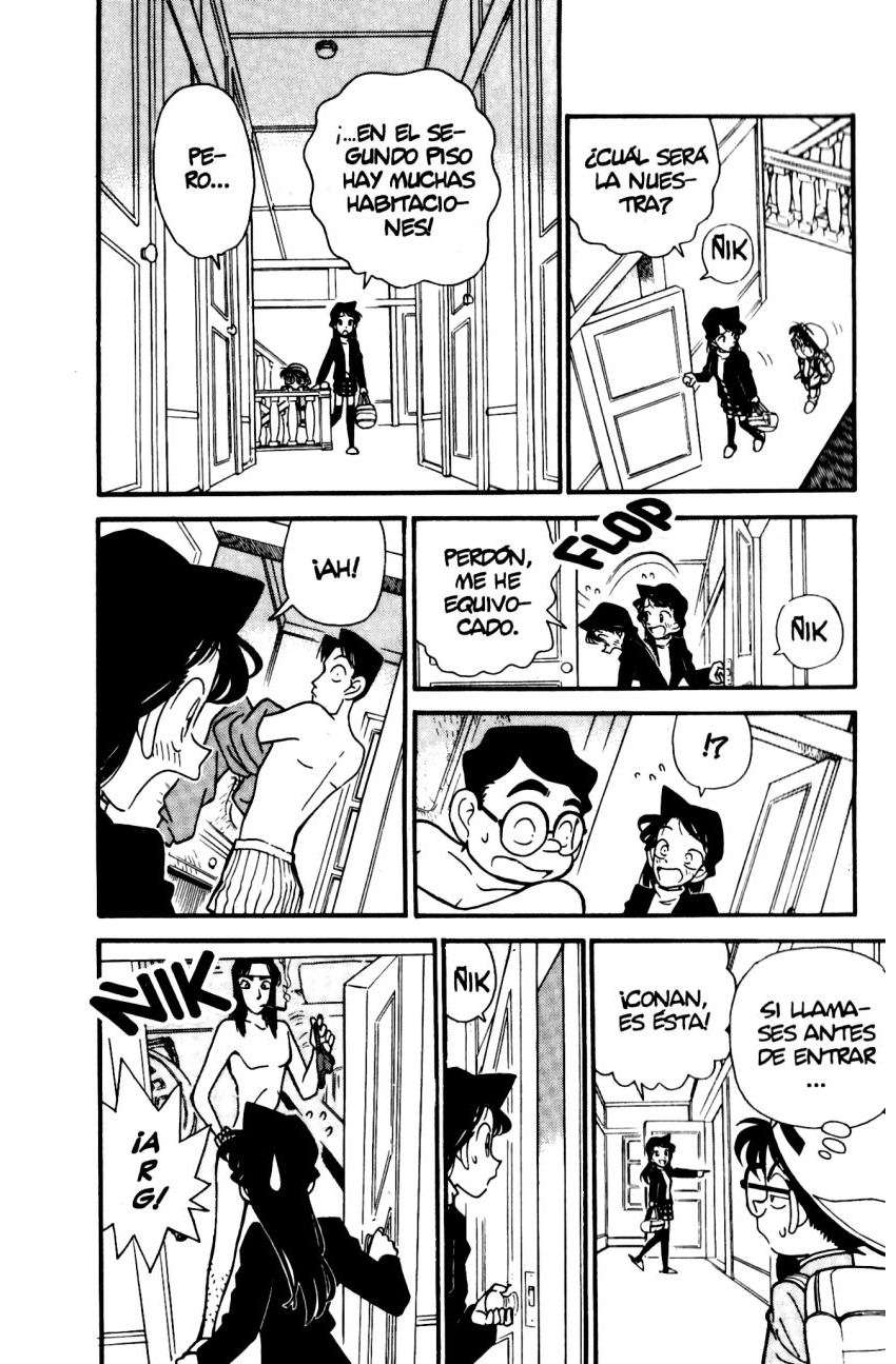 Detective Conan Capitulo 40: El hombre de las vendas página 6