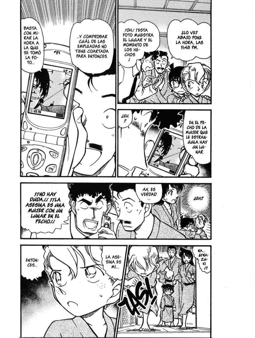 Detective Conan Capitulo 402: La mujer del lunar página 4
