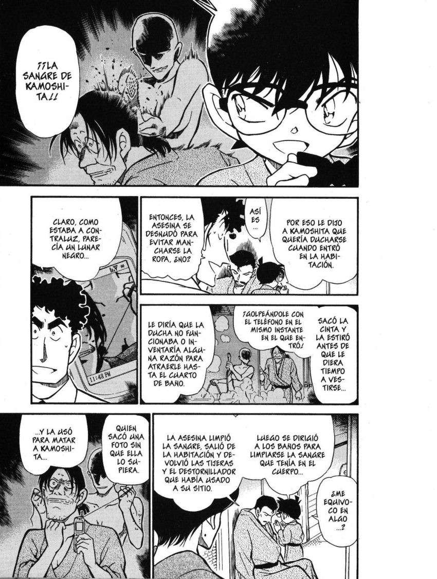 Detective Conan Capitulo 403: ¿¡Un lunar rojo!? página 10