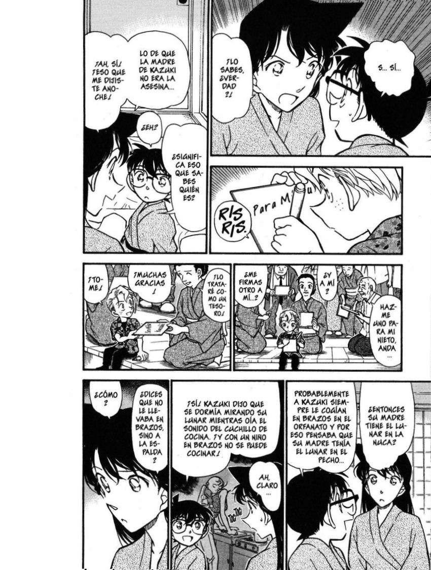 Detective Conan Capitulo 403: ¿¡Un lunar rojo!? página 15