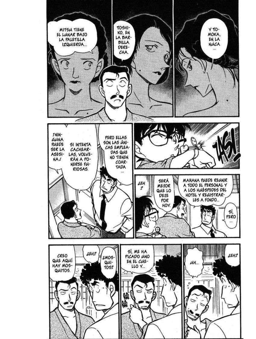 Detective Conan Capitulo 403: ¿¡Un lunar rojo!? página 3