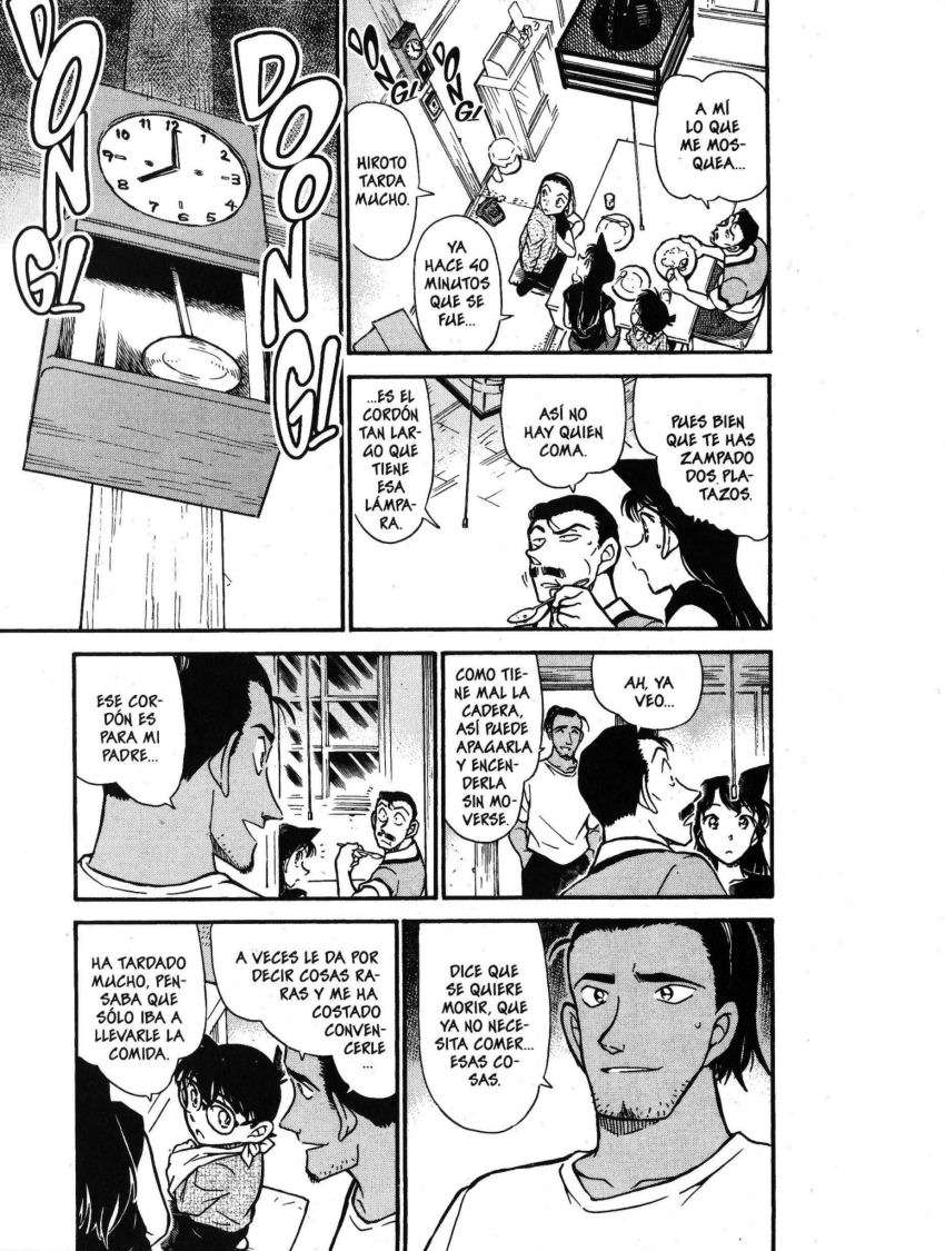 Detective Conan Capitulo 407: Una pista de tenis llena de recuerdos página 14