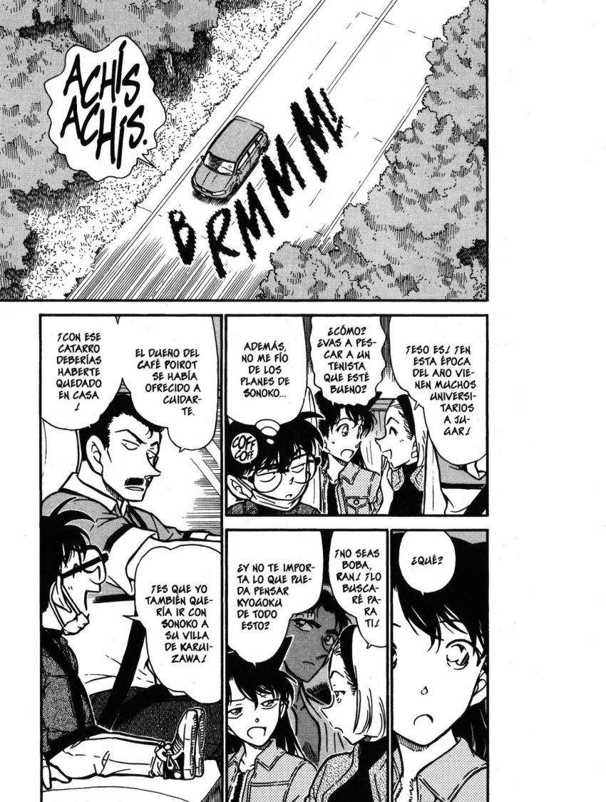 Detective Conan Capitulo 407: Una pista de tenis llena de recuerdos página 2