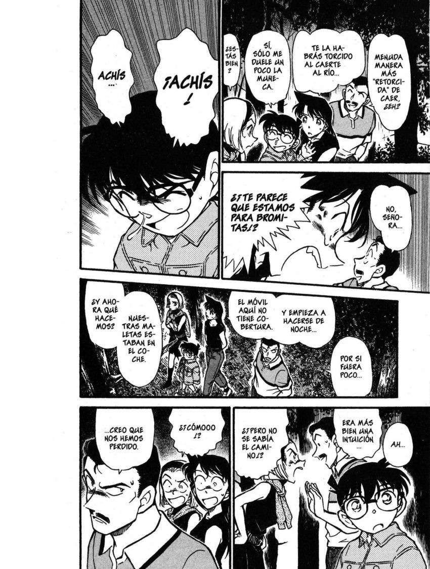 Detective Conan Capitulo 407: Una pista de tenis llena de recuerdos página 9