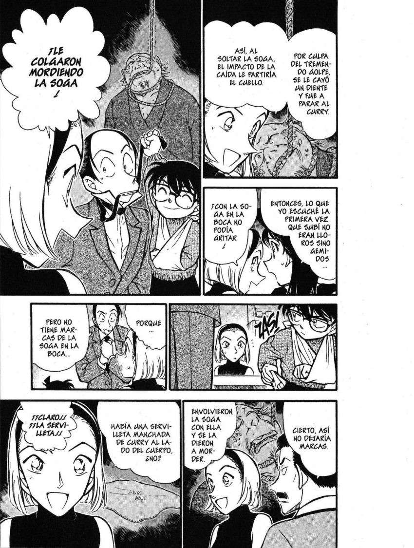 Detective Conan Capitulo 409: ¿¡Afónico!? página 10