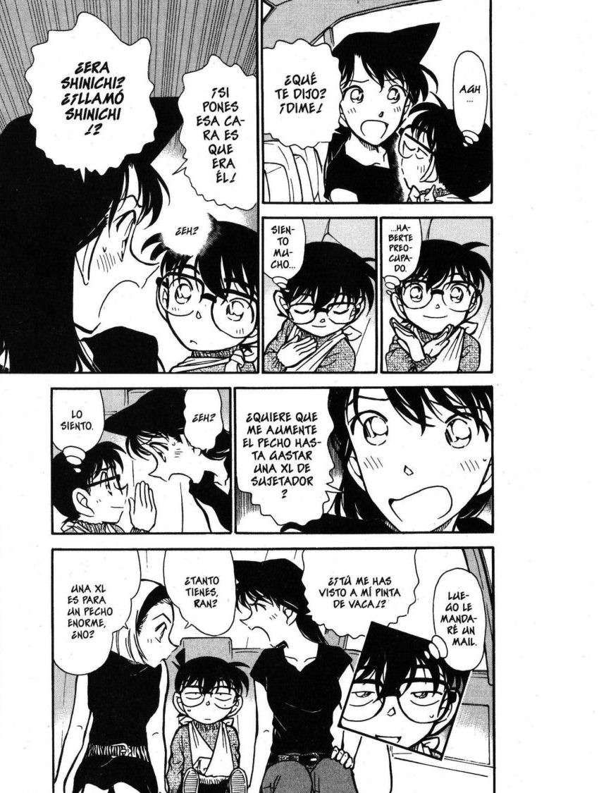 Detective Conan Capitulo 409: ¿¡Afónico!? página 18