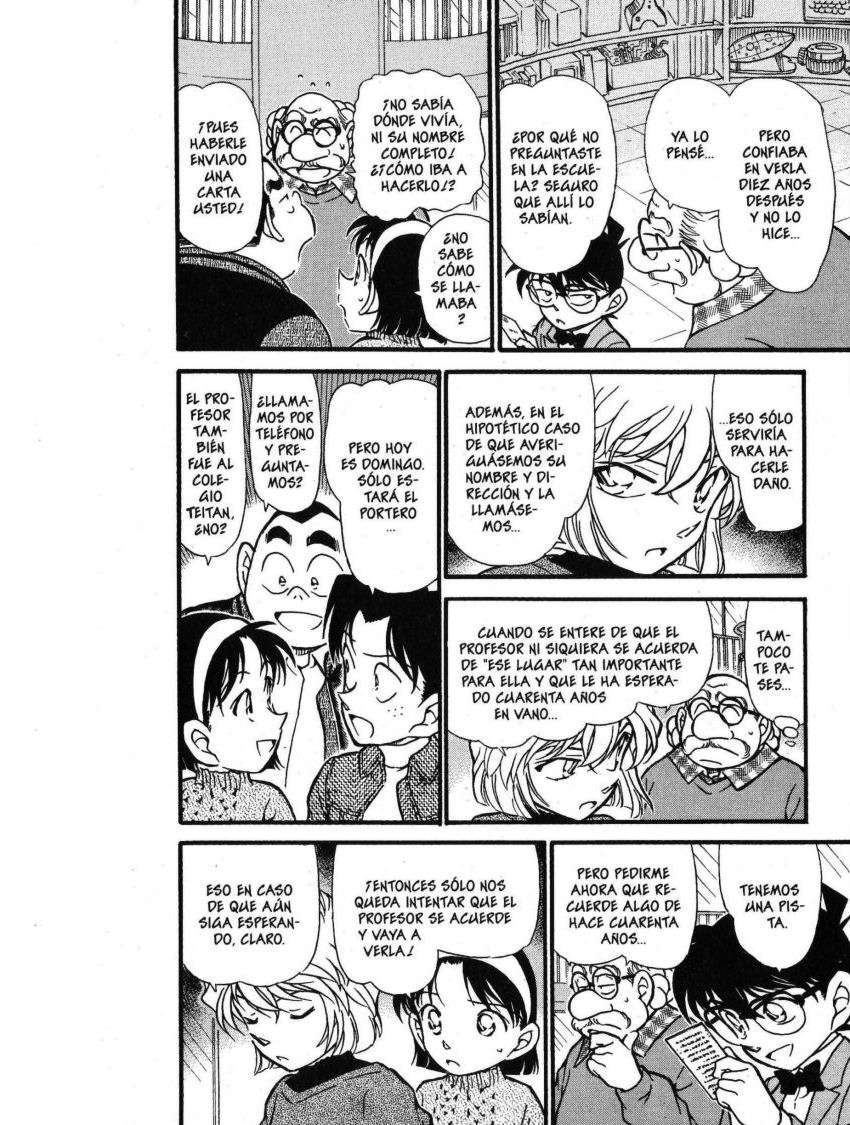 Detective Conan Capitulo 410: El primer amor del profesor página 10