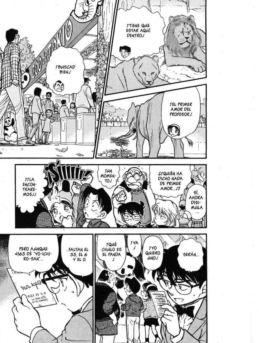 Detective Conan Capitulo 410: El primer amor del profesor página 15