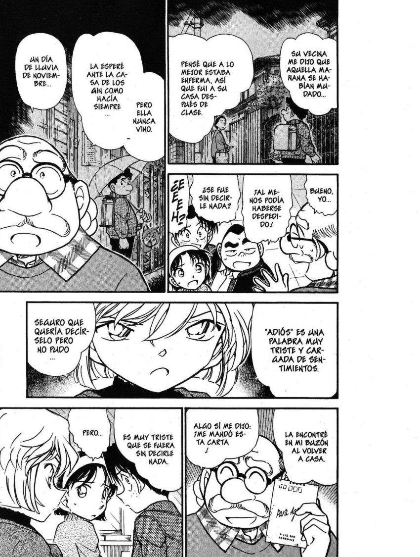 Detective Conan Capitulo 410: El primer amor del profesor página 7